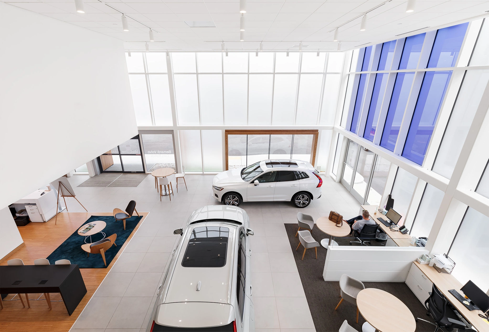 Bernardi Volvo Natick_ Interior Birdseye View
