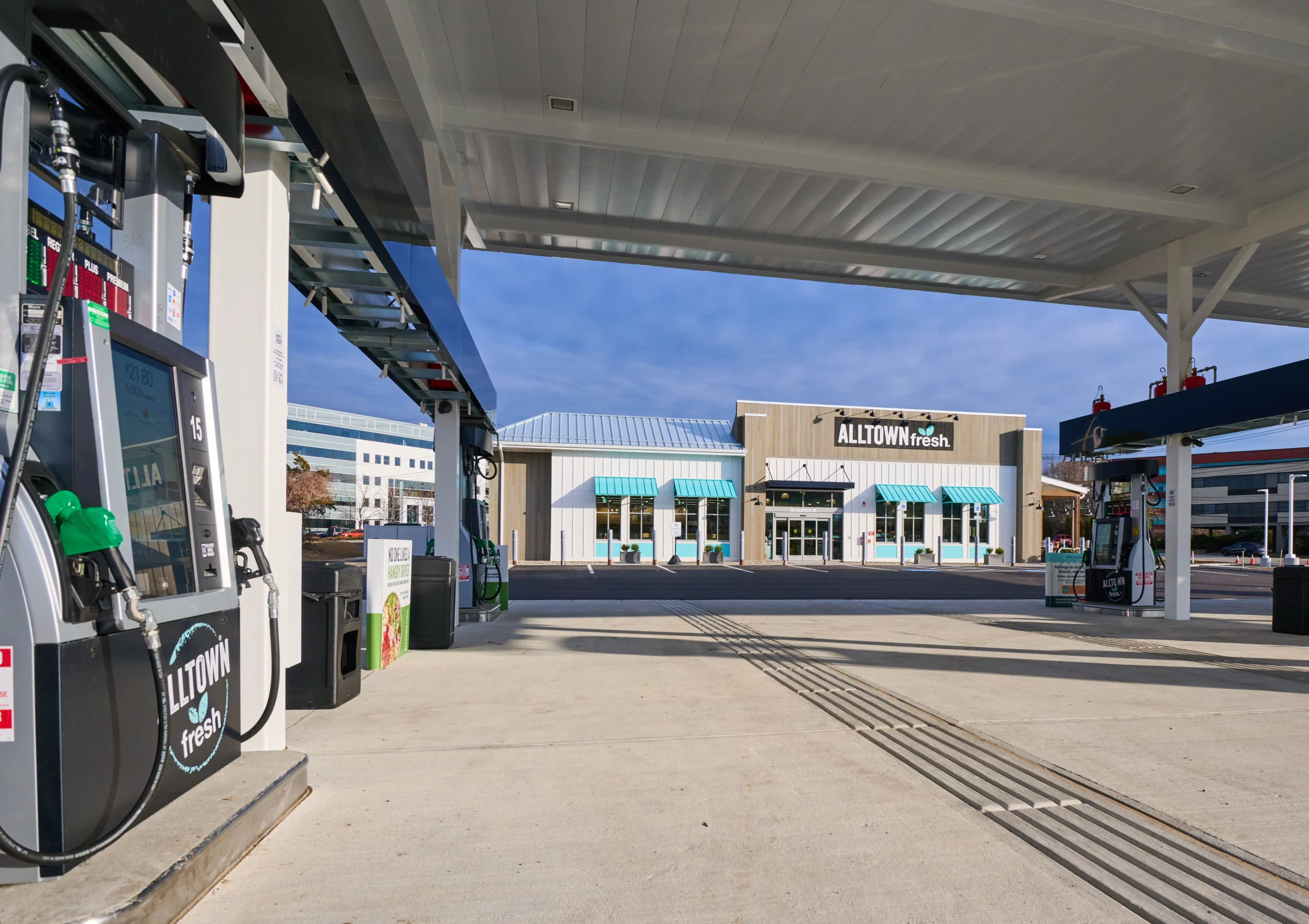 Ground-up construction with fuel canopy and retail building